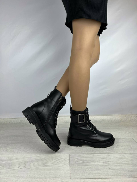 Ботинки женские зимние <N697-2237ZM= ч/эко к>