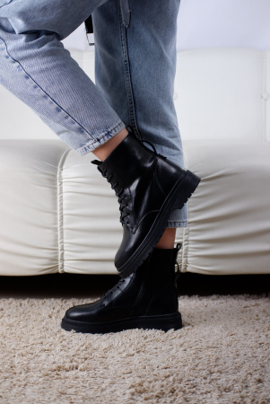 Ботинки женские демис <32W24-1-101B ч/к>