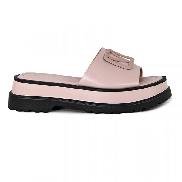 Сабо женские <FEY216-5 роз/эко к>