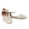 Босоножки женские <TYP738-8-2 бел/к>