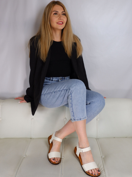 Сандалии женские <BY6315BEP беж/к>