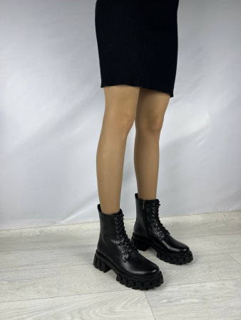 Ботинки женские демис <W1290-2519= ч/эко к>