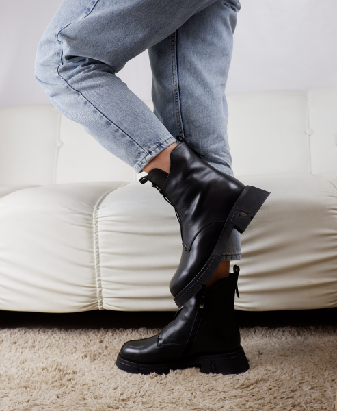 Ботинки женские зимние <ALC24-1 ч/к>