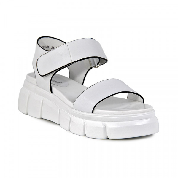 Сандалии женские <K-L-E23-01 бел/к>