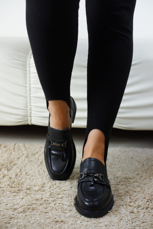 Лоферы женские <PF3418-K537W/Z36/8 ч/к>