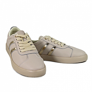 Кроссовки женские лето <K231-LM-11-D= беж/к>