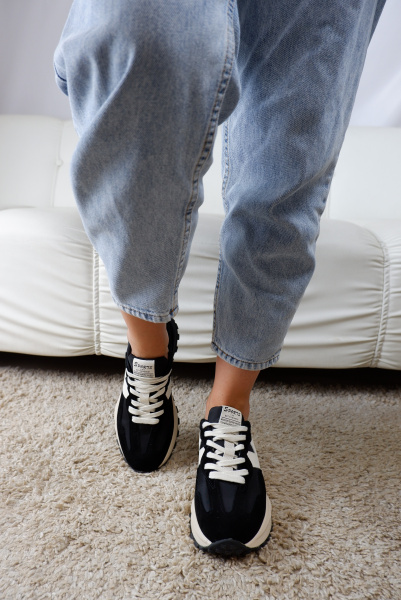 Кроссовки женские <07Q678-1H ч/з+к>