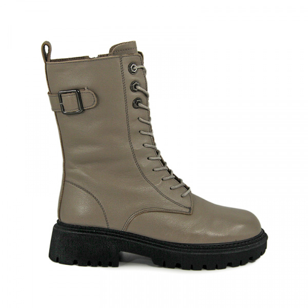 Ботинки женские зимние <22W10-2-105Z= серы/к>