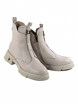 Ботинки женские зимние <ALC24-2 беж/к>