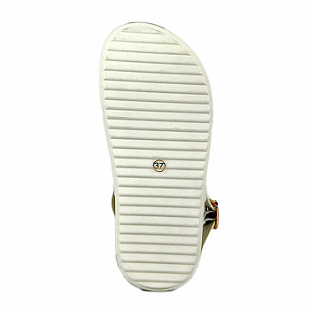 Сандалии женские <2110105-2= бел/к>