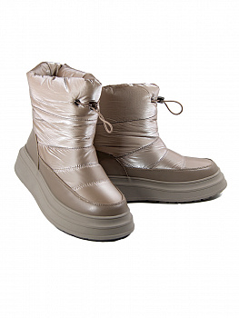 Дутыши женские зимние <1039-243 беж/к+т>