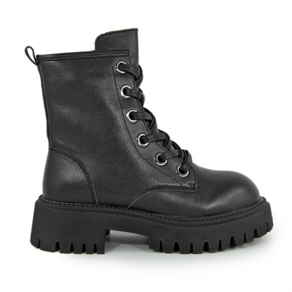 Ботинки женские зимние <F5802-7-2M= чер/к>