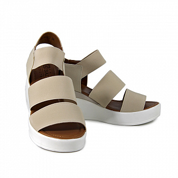 Босоножки женские <JE074-012 беж/тек>