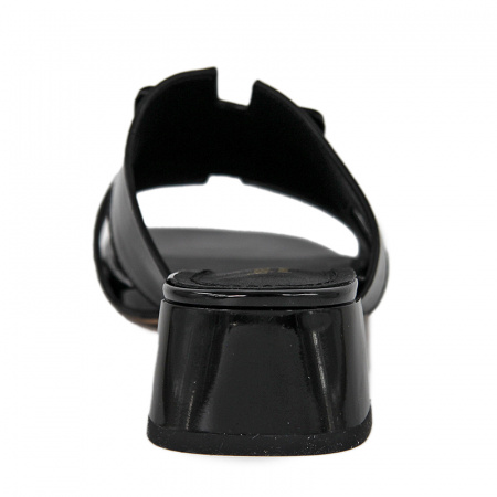 Сабо женские <233-2-H/5-0/6= чер/нат ла>