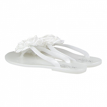 Сланцы женские <HX-11(Jelly Wh) бел/силик>