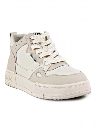 Кеды женские демис <B26186M беж/к>