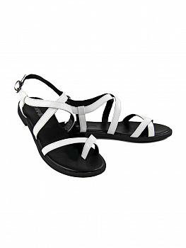 Сандалии женские <PK5552-37B бел/эко к>