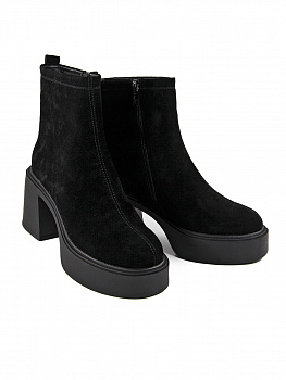 Ботильоны женские демис <RQ296-010 ч/з>