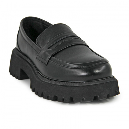 Лоферы женские <K-S-50035-6-15= чер/к>