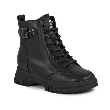 Ботинки женские демис <WJ168BP/8= чер/к>