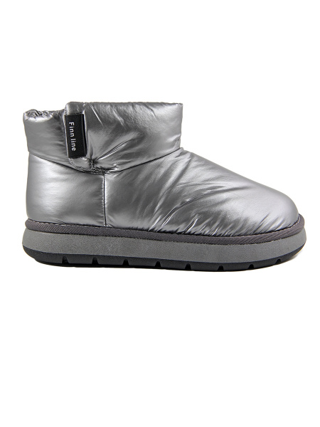 Дутыши женские зимние <6061-243 серый/тек>