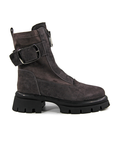 Ботинки женские зимние <VE076TM-N395-5 тем-серы/з>