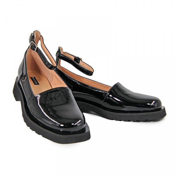 Туфли женские <C02303Q-C39= чер/нат лак>