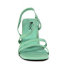 Босоножки женские <L-C769-K3854-1 зел/эко к>