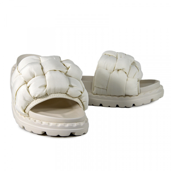 Сабо женские <2227-1-M= бел/эко+тек>