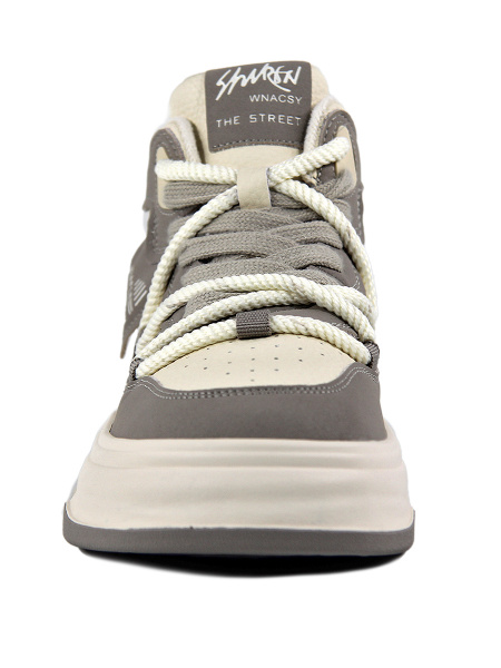 Кеды женские демис <B26299HU беж+серы/к>