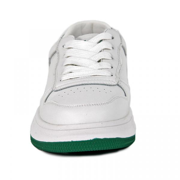 Кеды женские лето <HLN22573= бел+зел/к+э>