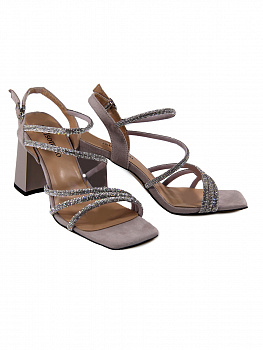 Босоножки женские <110-417 беж/иск з>