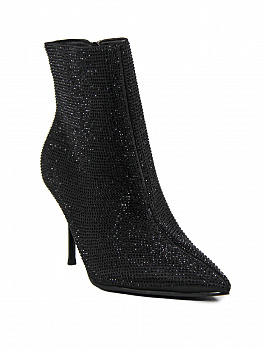 Ботильоны женские демис <CB03-93-04-01T ч/т+стразы>