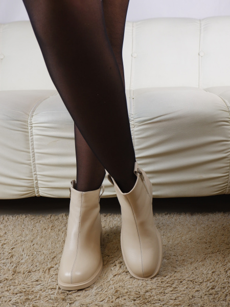 Ботильоны женские демис <AQ2287-2 беж/к>