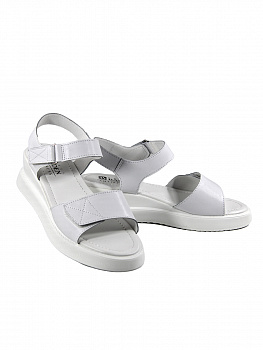 Сандалии женские <EC118-010 бел/к>