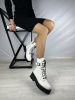 Ботинки женские зимние <X65PM-H407-1= бел/к>
