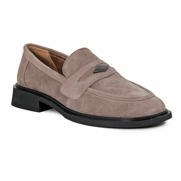 Лоферы женские <PF1818-85039-3= тем-беж/з>