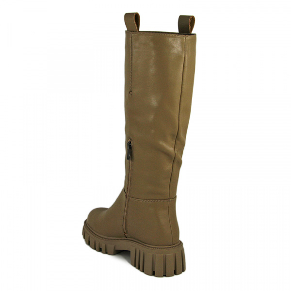 Сапоги женские зимние <22C9-99-109BZ= беж/к>