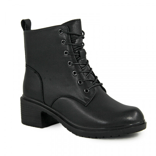 Ботинки женские демис <1R08-8-101BK1= ч/к>