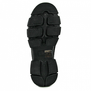 Кеды женские демис <F99303-3= чер/з>