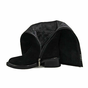 Сапоги женские зимние <E07-1611BM= ч/з>