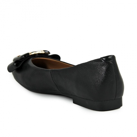Балетки женские <8787-3-H= черный/к>