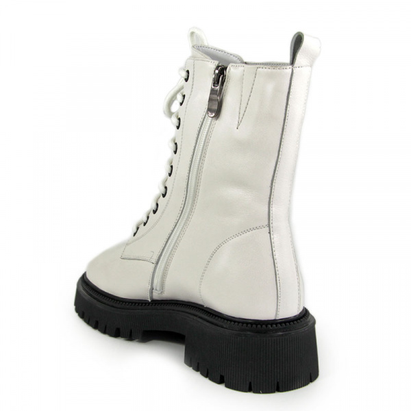Ботинки женские зимние <P99-155M/103NP/8= бел/к>