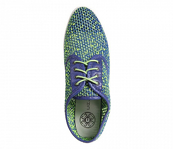 Полуботинки женские лето <017-03-KO-07-TU зел/текст>