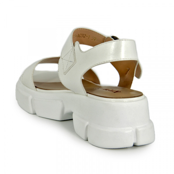 Босоножки женские <D015-A032-1= бел/эко к>