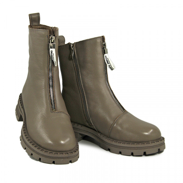 Ботинки женские зимние <22W10-29-105Z= серый/к>