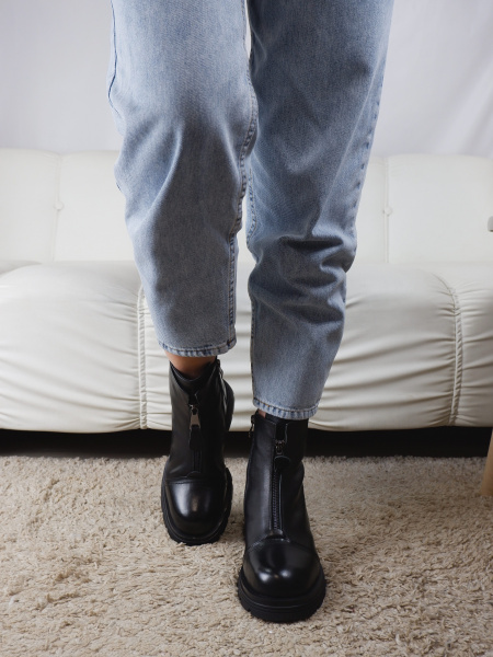 Ботинки женские зимние <PF3749-K971ZM Z36 ч/к>