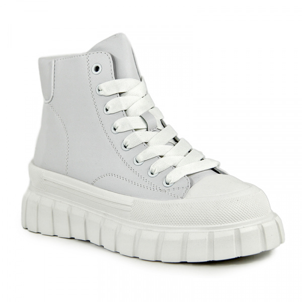 Кеды женские демис <1008-2= белый/к>