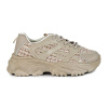 Кроссовки женские лето <AA053-010= бежевы/эко к+т>
