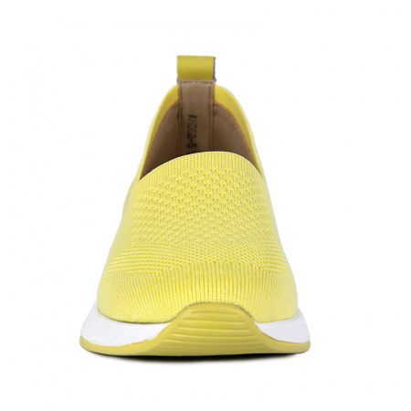 Слипоны женские <AH052-5 жел/тек>